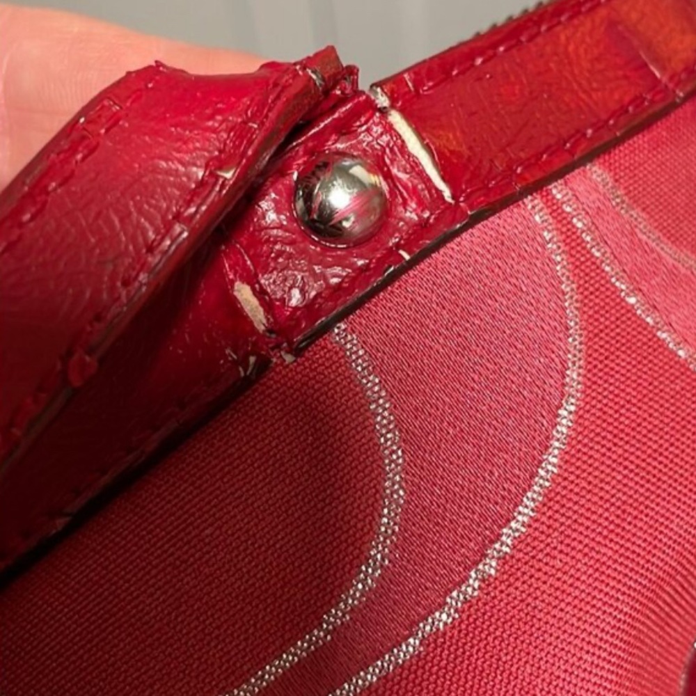 Coach Poppy Signature Lurex Glam Tote F22121 Rehab Project - Picture 11 of 11